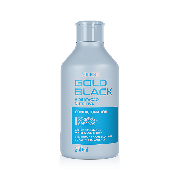 Condicionador Gold Black Hidratação Nutritiva - Amend - 250ml