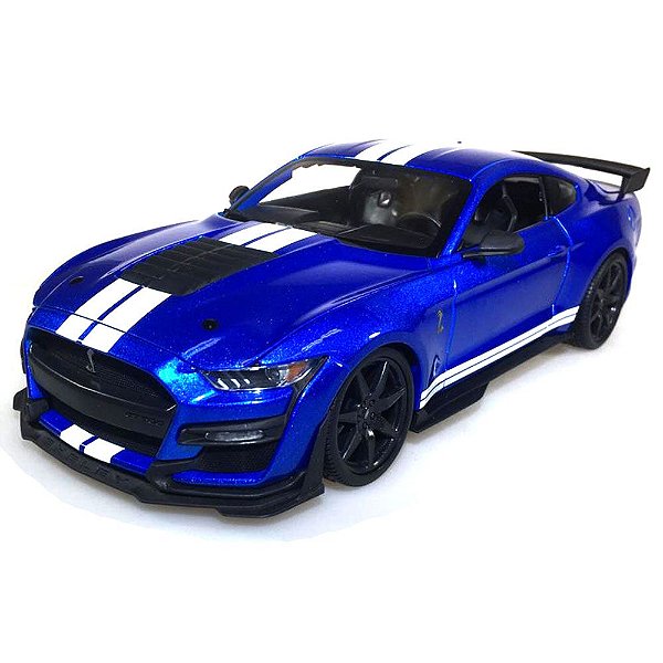 Miniatura Mustang GT500 Azul