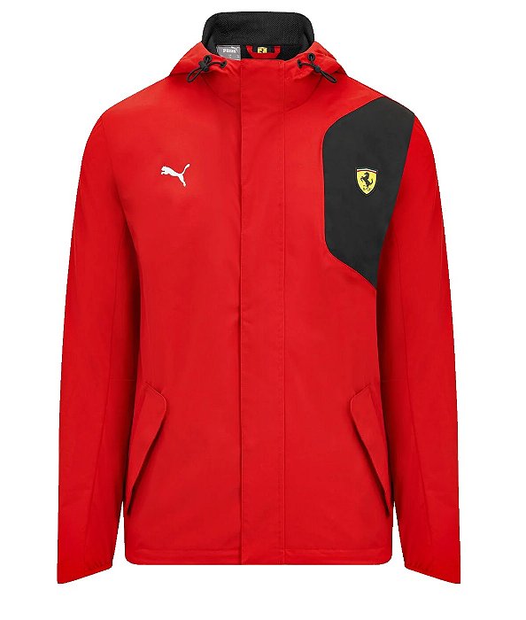 Jaqueta Ferrari Rain vermelha