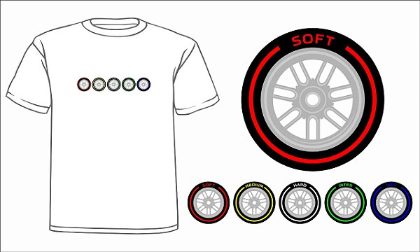 Camiseta Tires