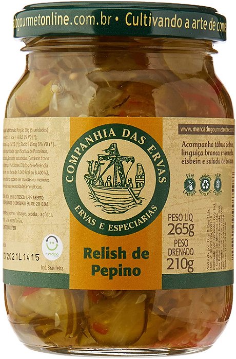 PEPINO EM CONSERVA
