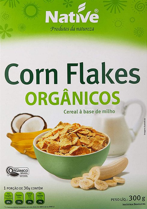 CORN FLAKES ORGÂNICO