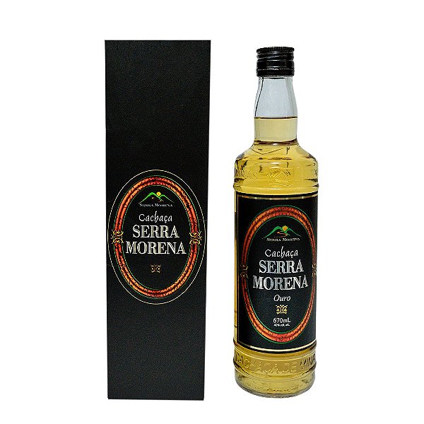 Cachaça Serra Morena Ouro 670 ml