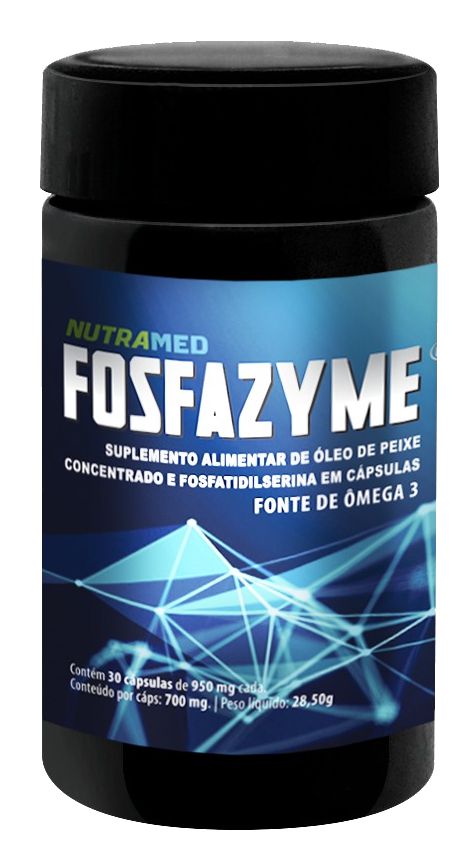 Fosfazyme (Ômega 3 Concentrado + Fosfatidilserina) - 30 Cápsulas