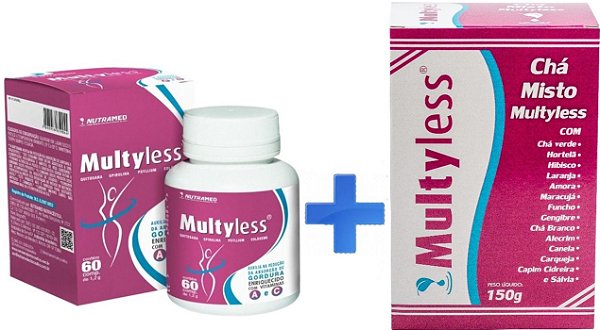 Multyless Kit 1 - Comprimidos + Chá 150g