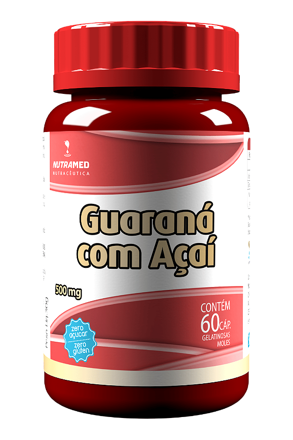 Guaraná + Açaí - 60 Cápsulas