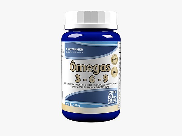 Ômega 369 - 60 cápsulas