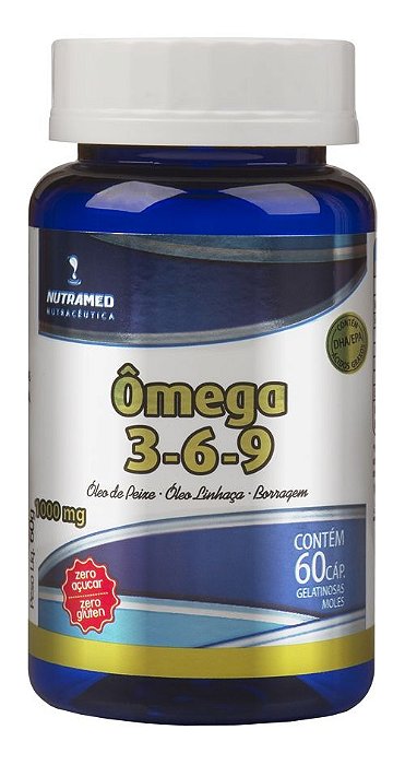 Ômega 369 - 60 cápsulas