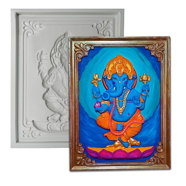 Forma Para Decoração Ganesha POL - D0823 50x39cm