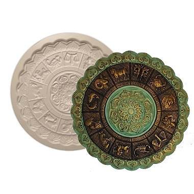 Forma Para Decoração Mandala Horoscopo POL - D0828 40x40cm