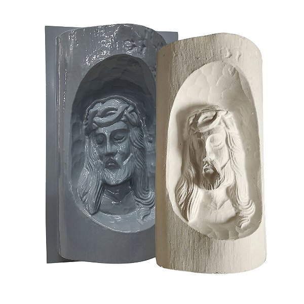 Forma Para Fabricação de Decoração Figura Cristã Jesus D0831