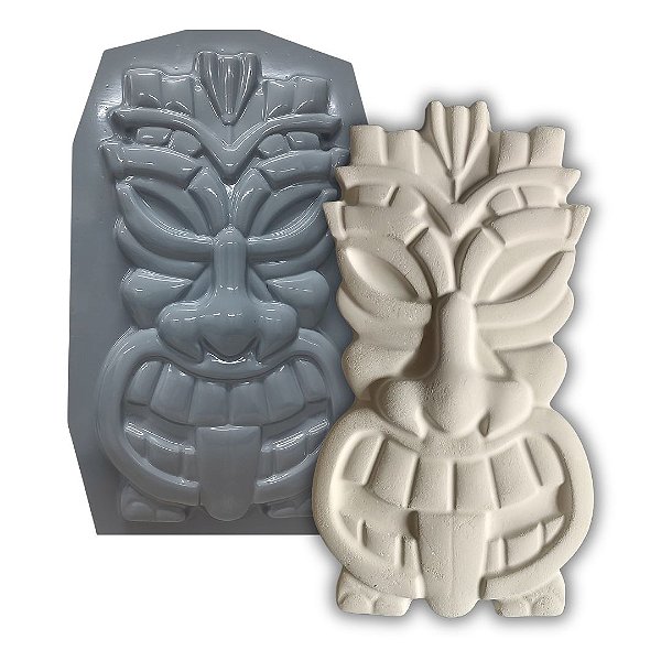 Forma Para Fabricação de Máscara Tiki Tribal D0839