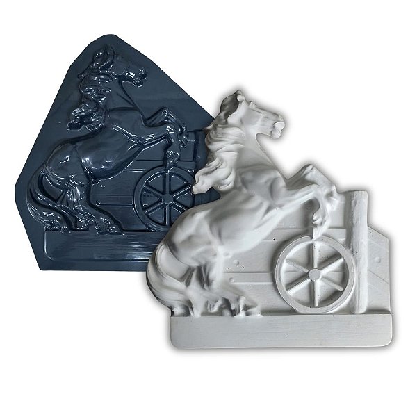 Forma Para Fabricação Decoração De Cavalo POL-D0845