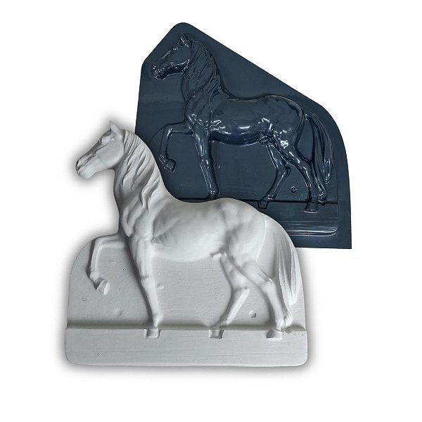 Forma Para Fabricação Decoração De Cavalo POL-D0846