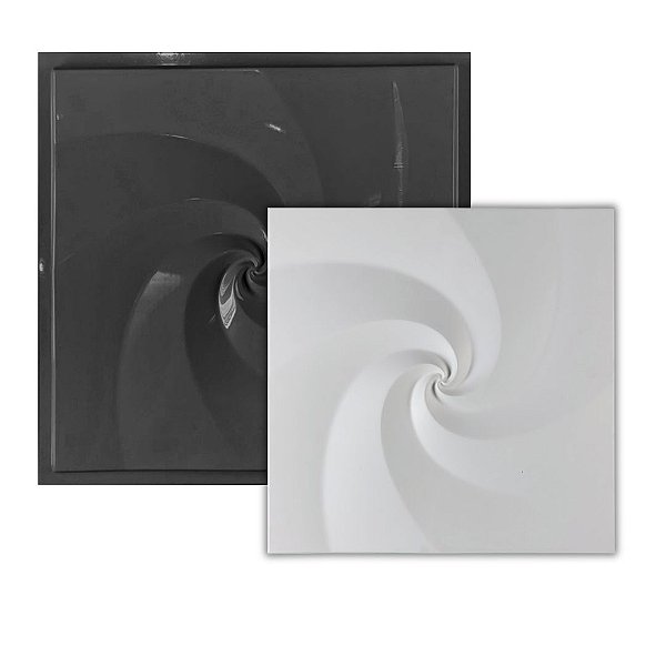 Forma De Gesso 3D Em ABS - 0298 50x50 cm