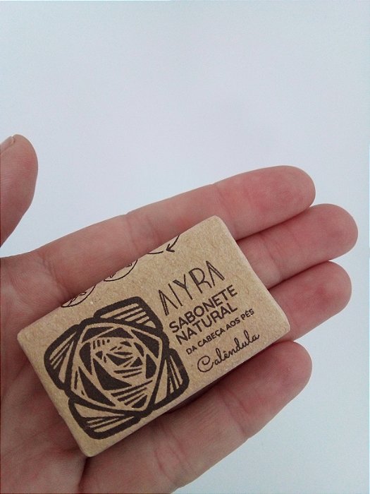 MINI SABONETE DE CALÊNDULA - AMENITIES