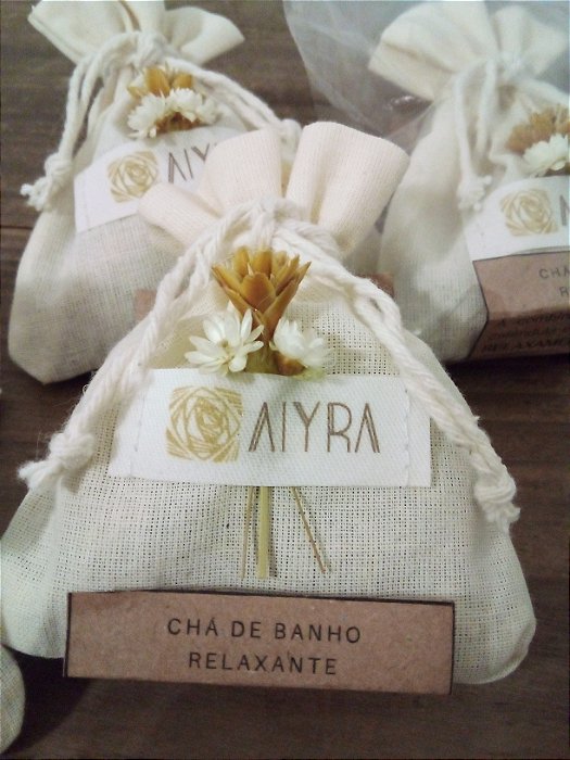 10 MINI BANHO DE ERVAS RELAXANTE