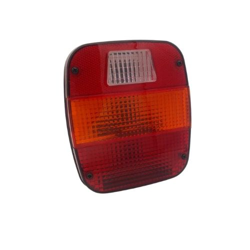 Lanterna Traseira LED 12V Ford Volks Âmbar Lado Esquerdo Com Vigia Branco Lantersul