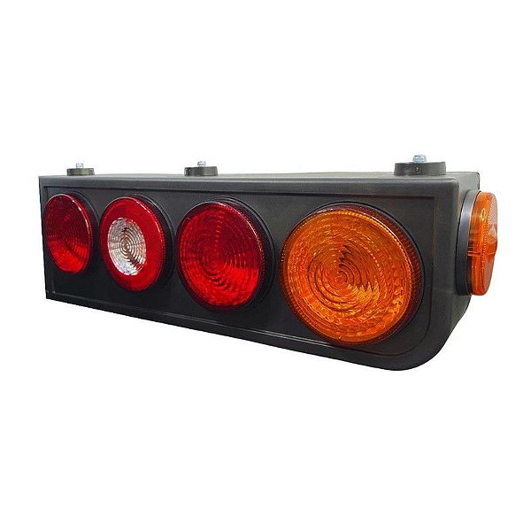 Lanterna Traseira Caminhão LED Sem Aba Lado Direito H3