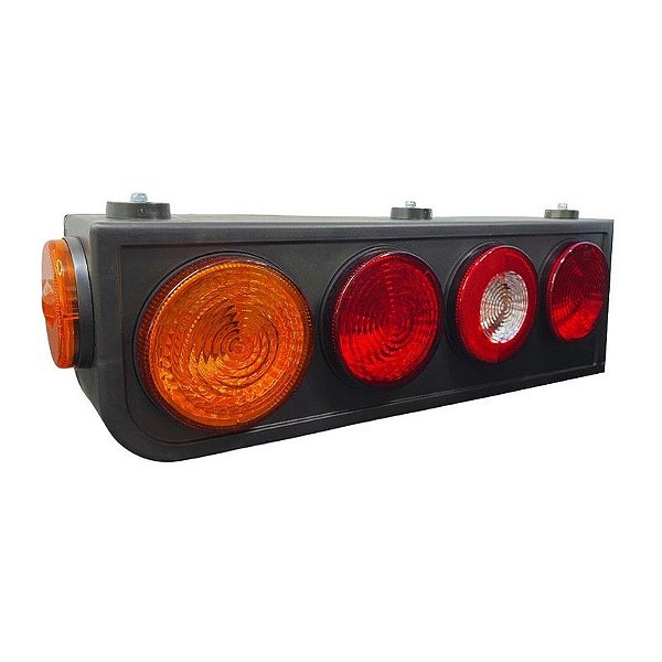 Lanterna Traseira Caminhão LED Sem Aba Lado Esquerdo H3