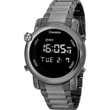 Relógio Feminino Champion Digital Ch48126d - Preto