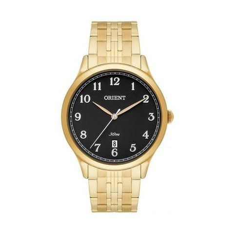 Relógio Orient Masculino Dourado Mgss1139 P2kx