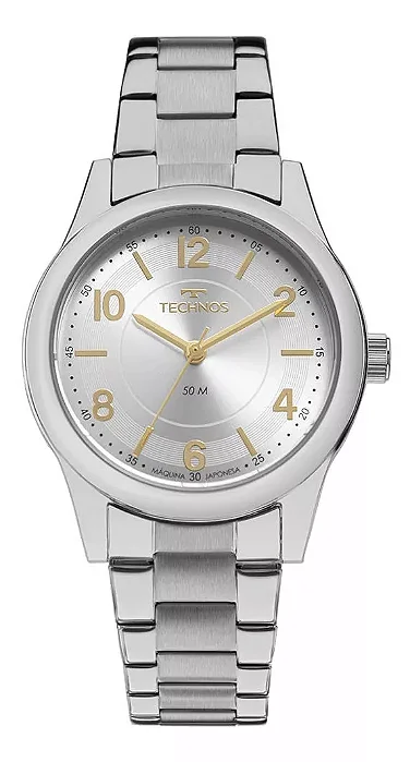 Relógio Technos Feminino Prata 2035MFUS/3K