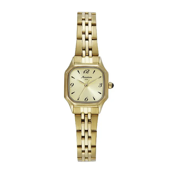 Relógio Mondaine Feminino Dourado 32820LPMVDE1