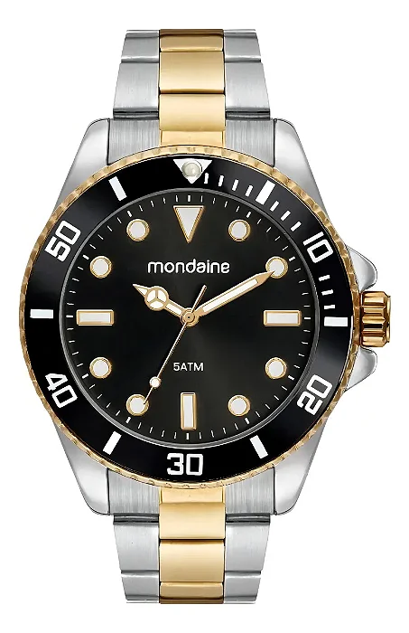 Relógio Bicolor Masculino Mondaine 32549GPMVBE3