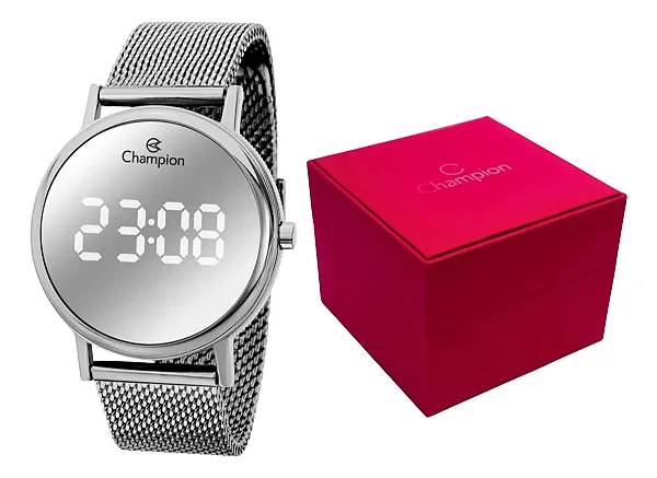 Relógio Champion Feminino Digital Led CH48199Q