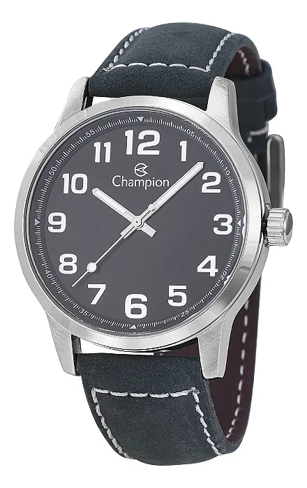 Relógio Champion Masculino Couro CH30395T
