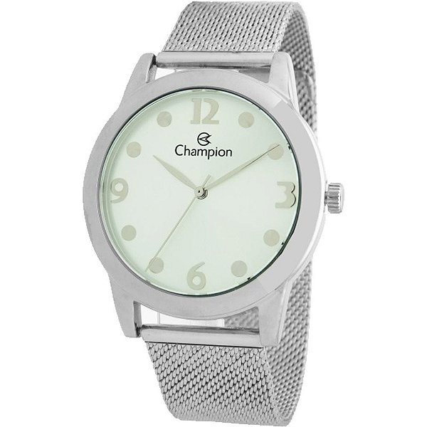 Relógio Feminino Prata Champion CN21247Q