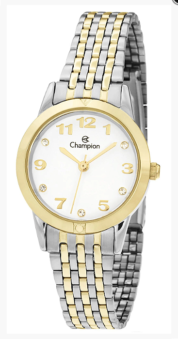 Kit Relógio Champion Feminino com Colar e Brincos CH24866C