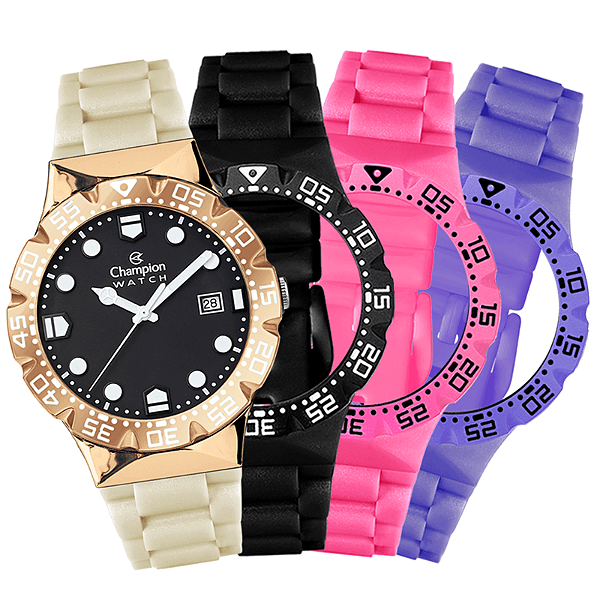 Relógio Champion Troca Pulseira CP31001T