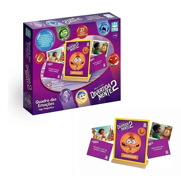 Quadro das Emoções – Jogo Magnético Divertida Mente 2