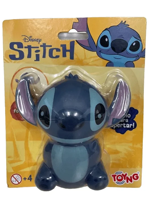 BONECO SQUISHY DE APERTAR STITCH 1-2DZ