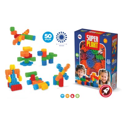 Super Plaxt – 50 Peças