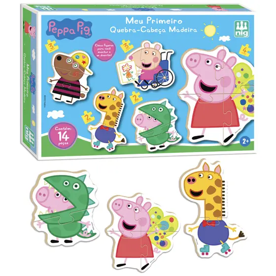 MAD - MEU PRIMEIRO QUEBRA-CABEÇA - PEPPA PIG