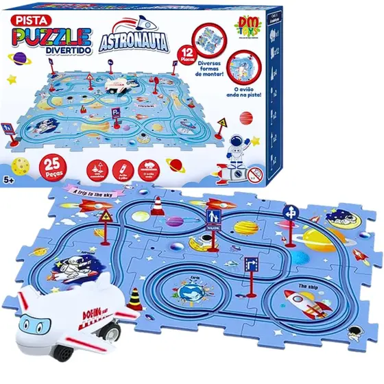 PISTA PUZZLE DIVERTIDO ASTRONA