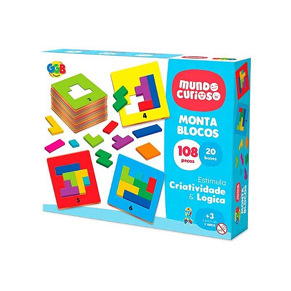 Monta Blocos – Mundo Curioso