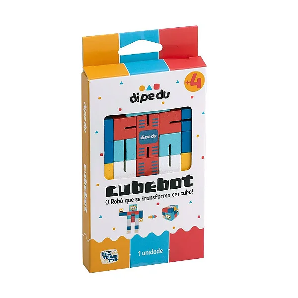 BRINQ. MAD. CUBEBOT - CAIXA C/ - 1UN