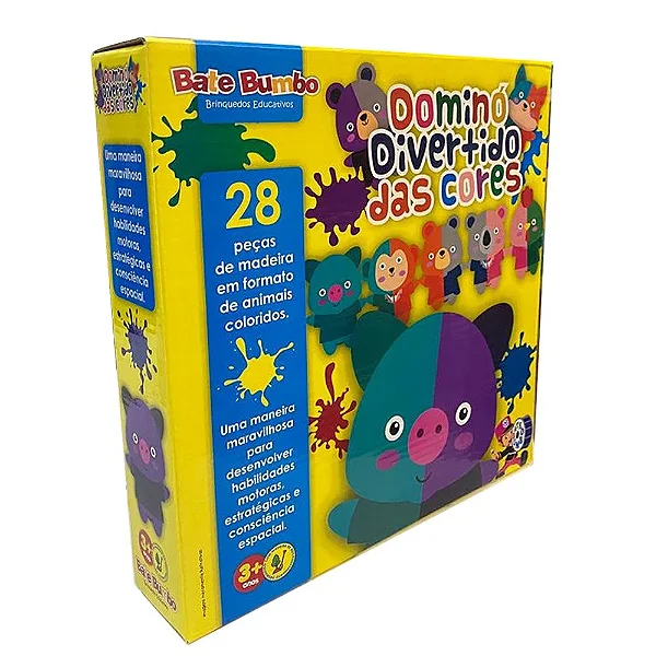 DOMINO DIVERTIDO DAS CORES