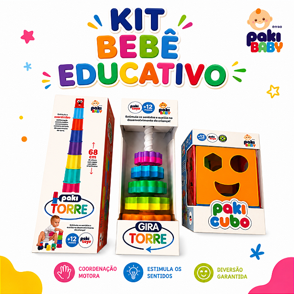 Kit Bebê Educativo