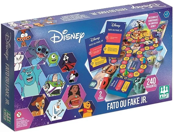Jogo Fato ou Fake Jr. Disney