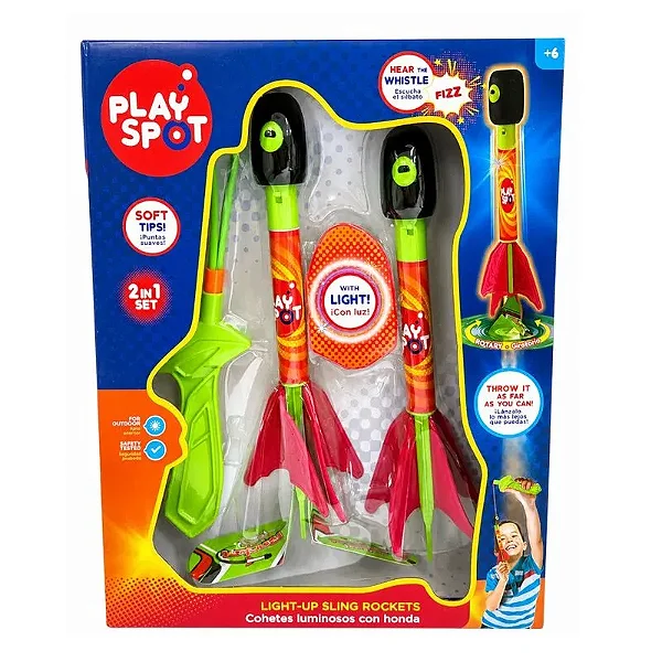 Play Spot - Lancador Foguete com Luz