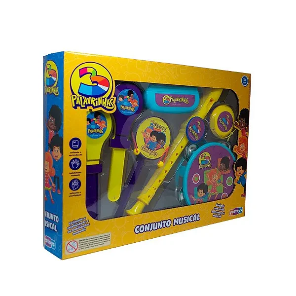 Conjunto Musical 3 Palavrinhas