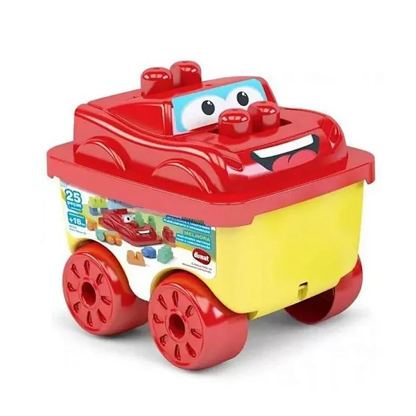Bloco de Montar Racer 55 com 25 peças