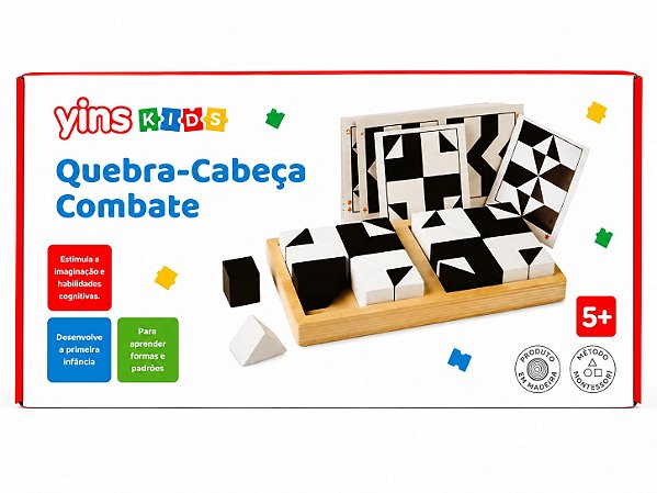 Quebra-Cabeça Combate – Yins Kids