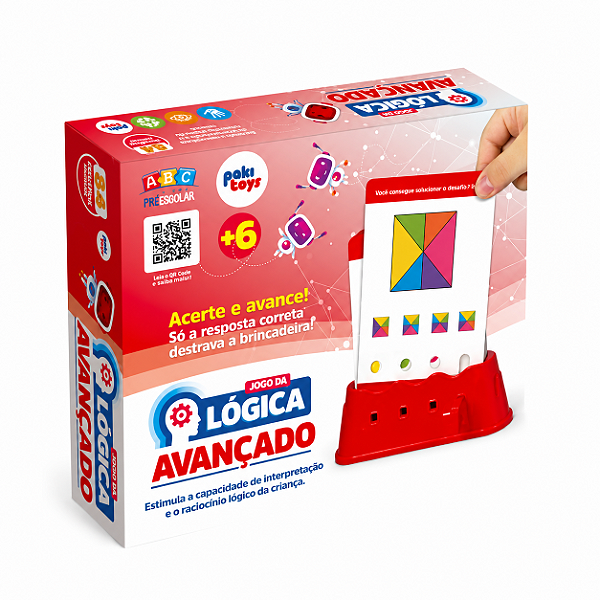 Jogo da Lógica Avançado – Pakitoys
