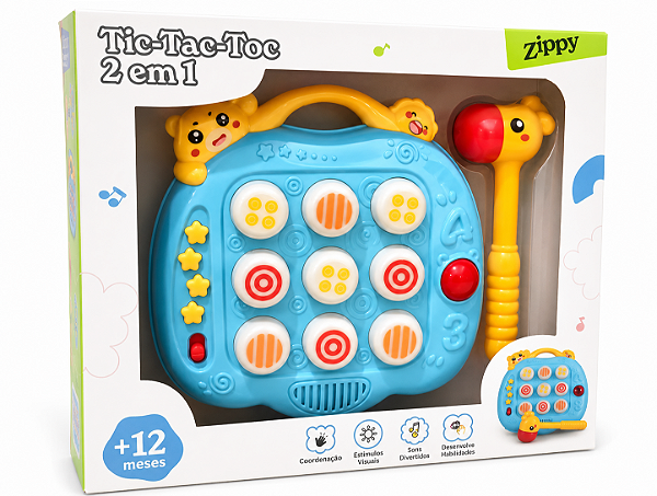 Game Interativo Infantil Com Luz e Som